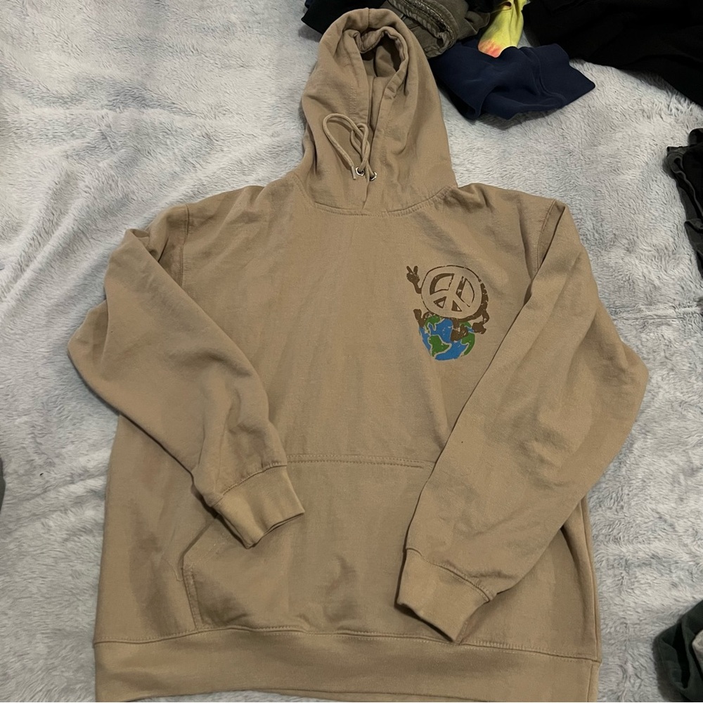 Peace on earth hoodie